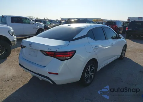 2022 Nissan Sentra Sv z USA, uszkodzony, nr VIN 3N1AB8CV5NY301531